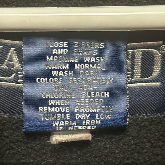 Lands End Winter Coat Red and Black - Picture 3 of 15